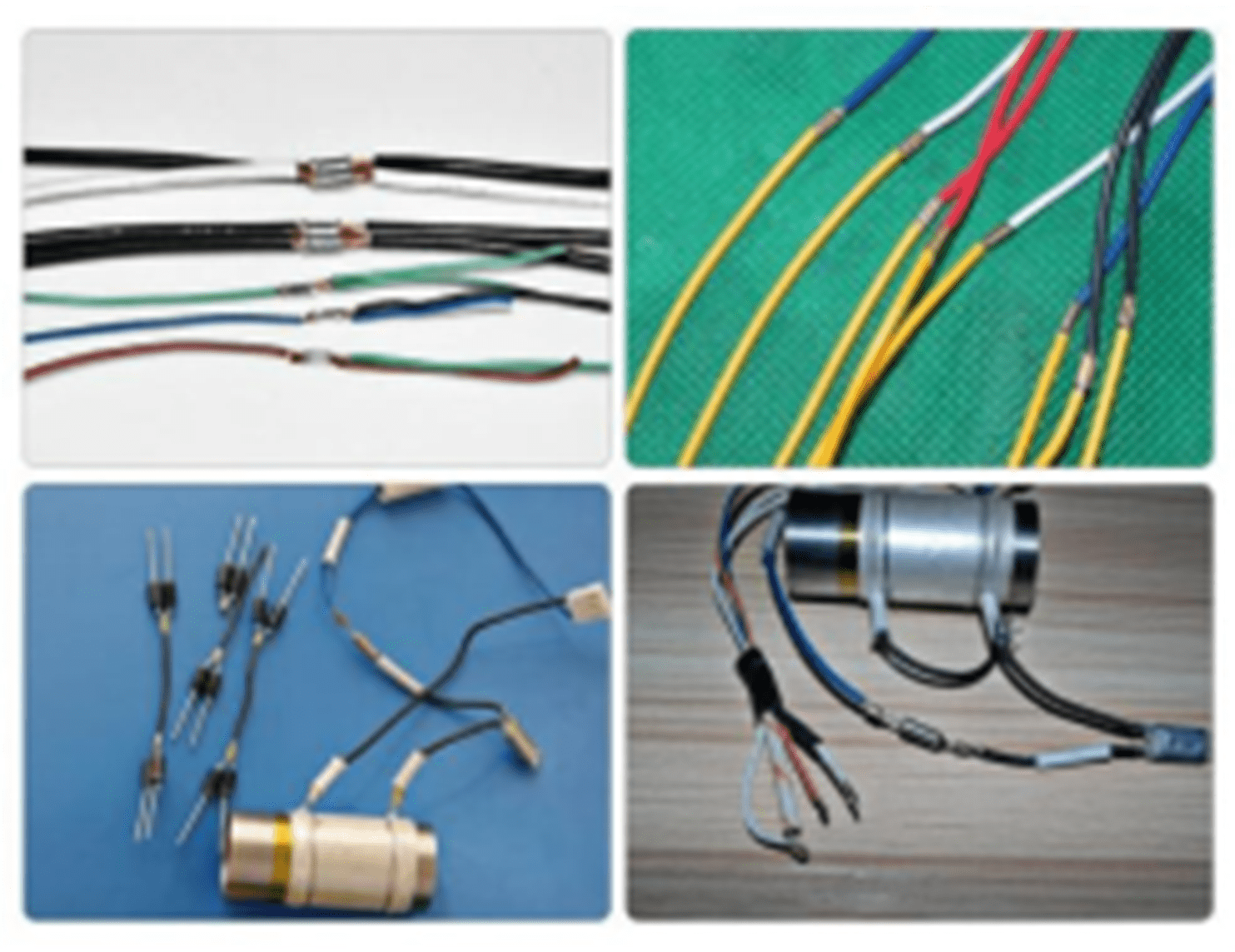 wire samples of HH-346 Mute Copperbelt Splicing Machine wire samples of HH-346 Mute Copperbelt Splicing Machine